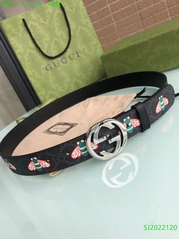 Gucci Belt 30mmX90-115cm 7D10
